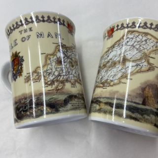 IOM old map mug